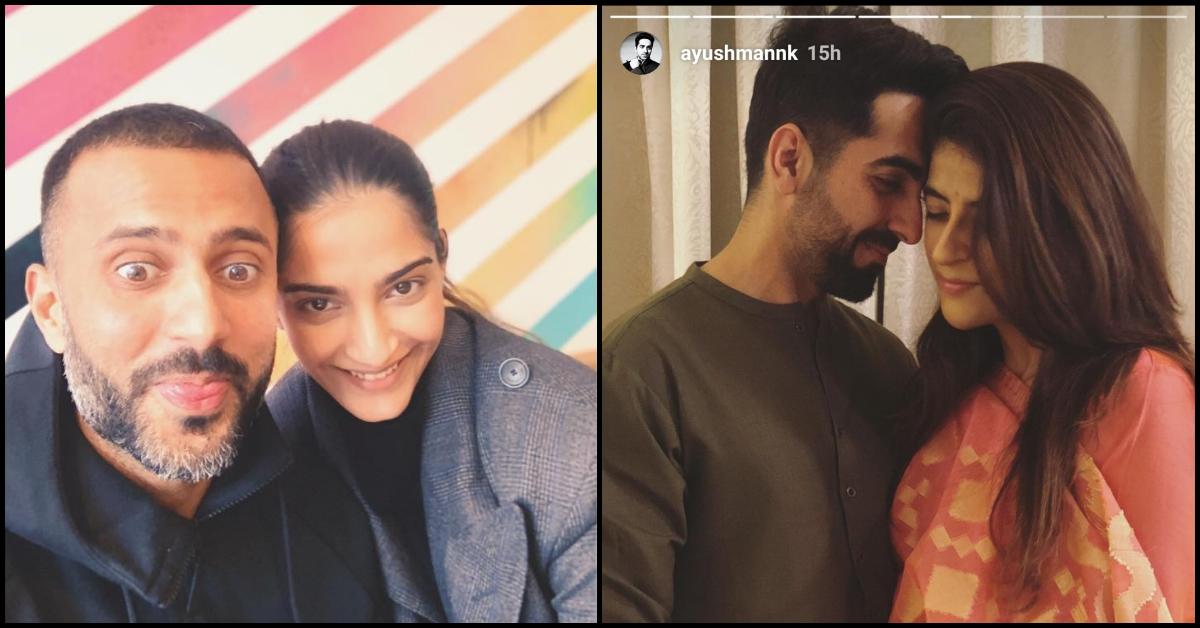 Karva Chauth Special: Sonam-Anand &amp; Ayushmann Break Tradition In The Sweetest Way
