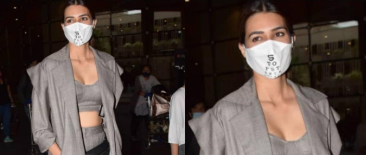 Kriti Sanon Styled Chic Layers For Her Latest Airport Look &amp; We&#8217;re Seriously Digging Them!