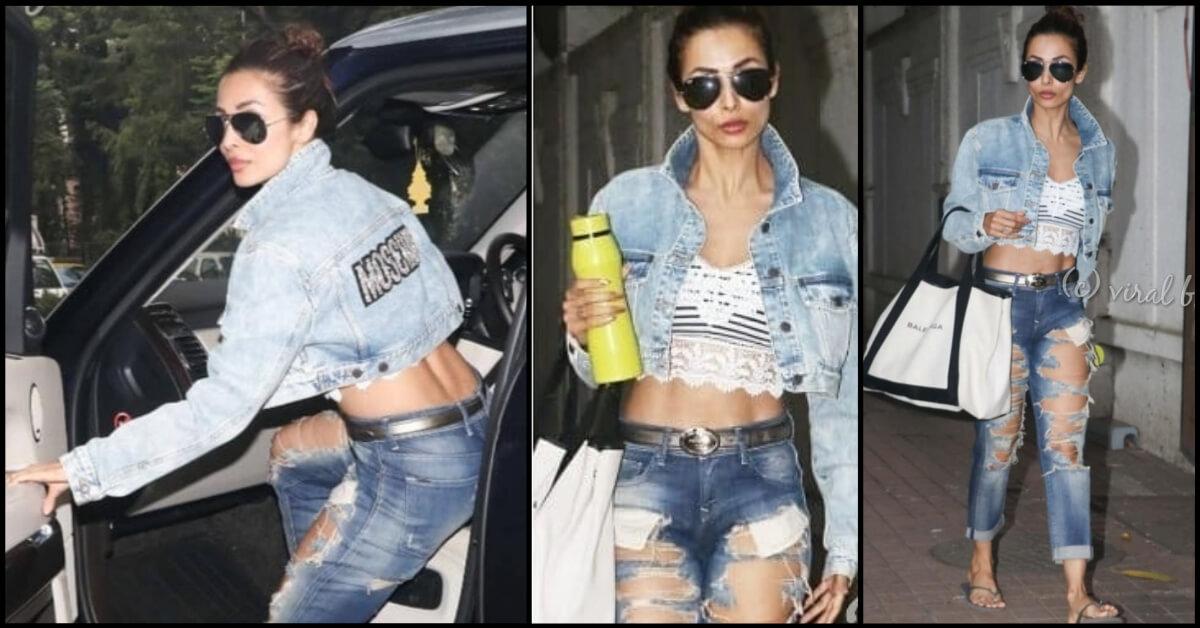 Malaika&#8217;s Jeans Are SO Ripped We Can Hear The Threads Breaking Apart!