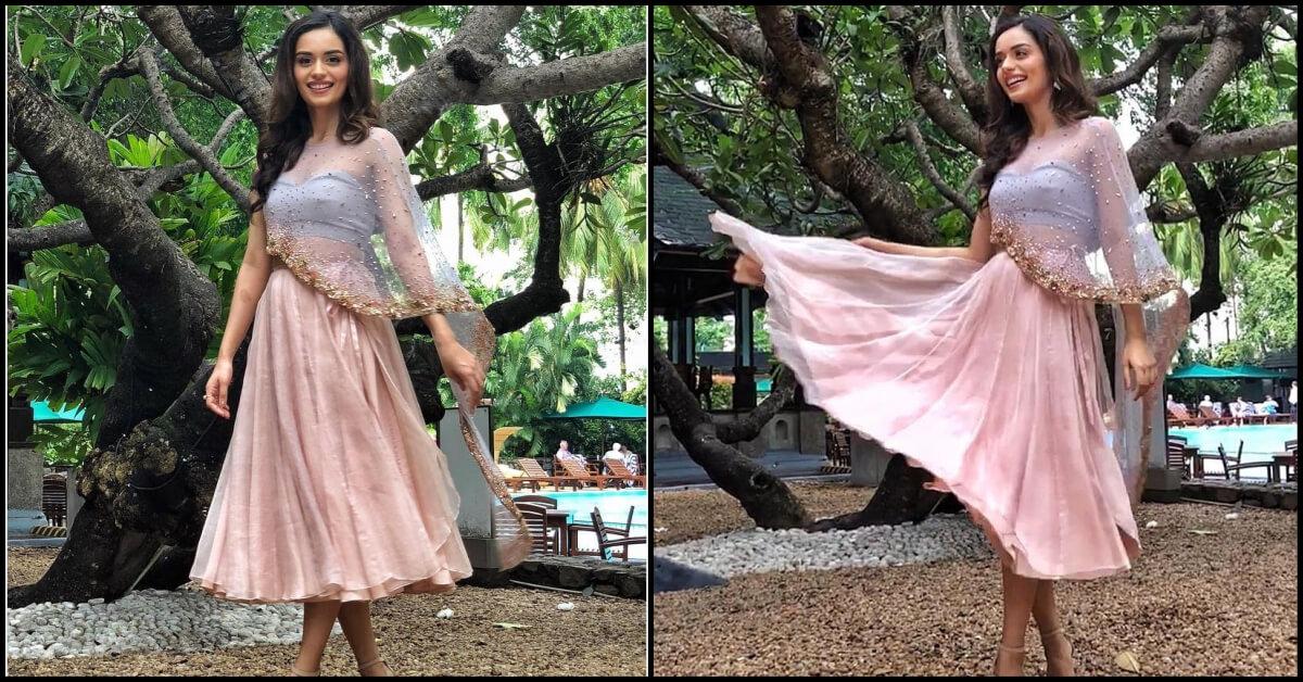 Channel Your Inner Superhero With A Sheer Cape Like, Captain Fashion, Manushi Chhillar