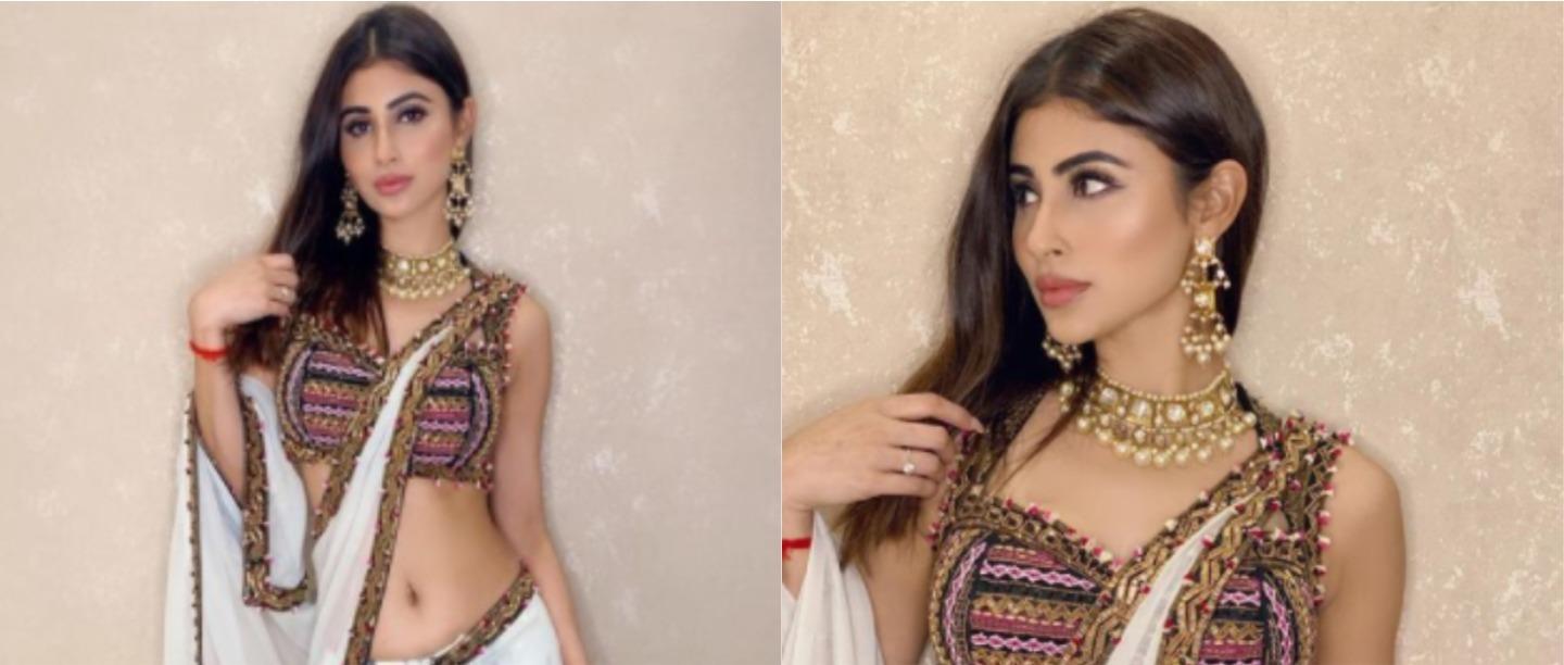 Thinking Ceremonial White? Let Mouni Roy&#8217;s Bomb Wedding Guest Look Steal The Show