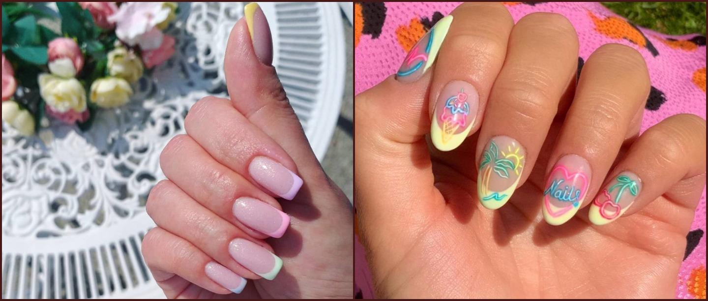 French Tips, But Make &#8216;Em Fun: 8 Colourful Manicures You Can DIY Over The Weekend