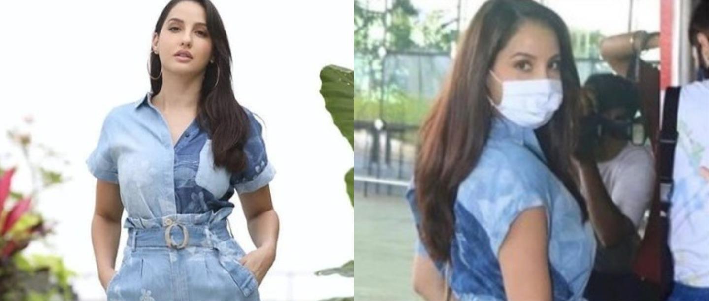 Faux Pas 101: Nora Fatehi&#8217;s Recent Outfit Is How You DON&#8217;T Work The Print-On-Print Pairing