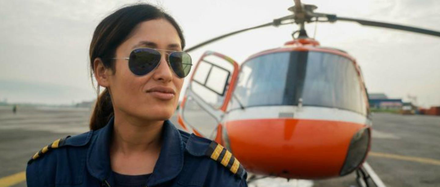 Meet Real-Life Hero Priya Adhikari, The Only Female Rescue Pilot In Nepal