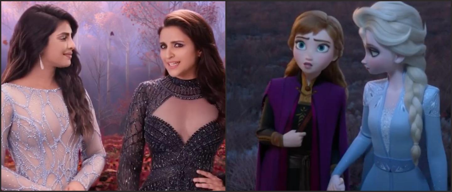 Have PC &amp; Pari&#8217;s Waists Been Photoshopped In Frozen 2 Trailer? Internet Seems To Think So
