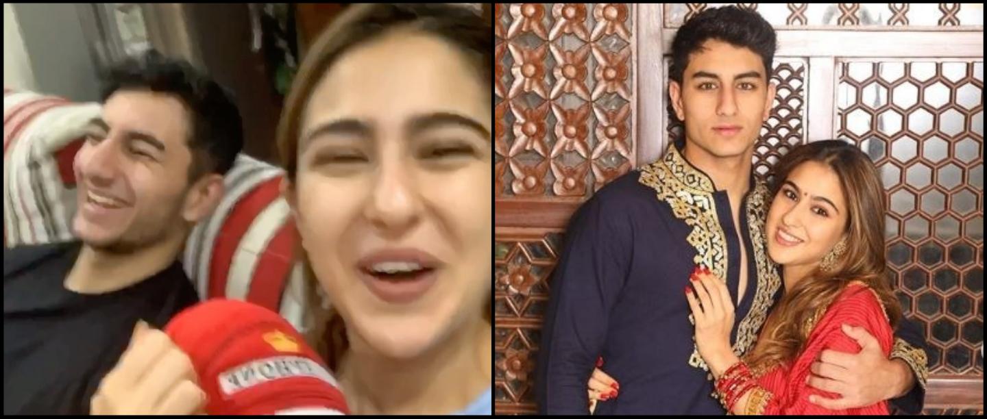 Sara Ali Khan &amp; Ibrahim&#8217;s Knock-Knock Jokes Remind Us Of Our Silly Sibling Moments