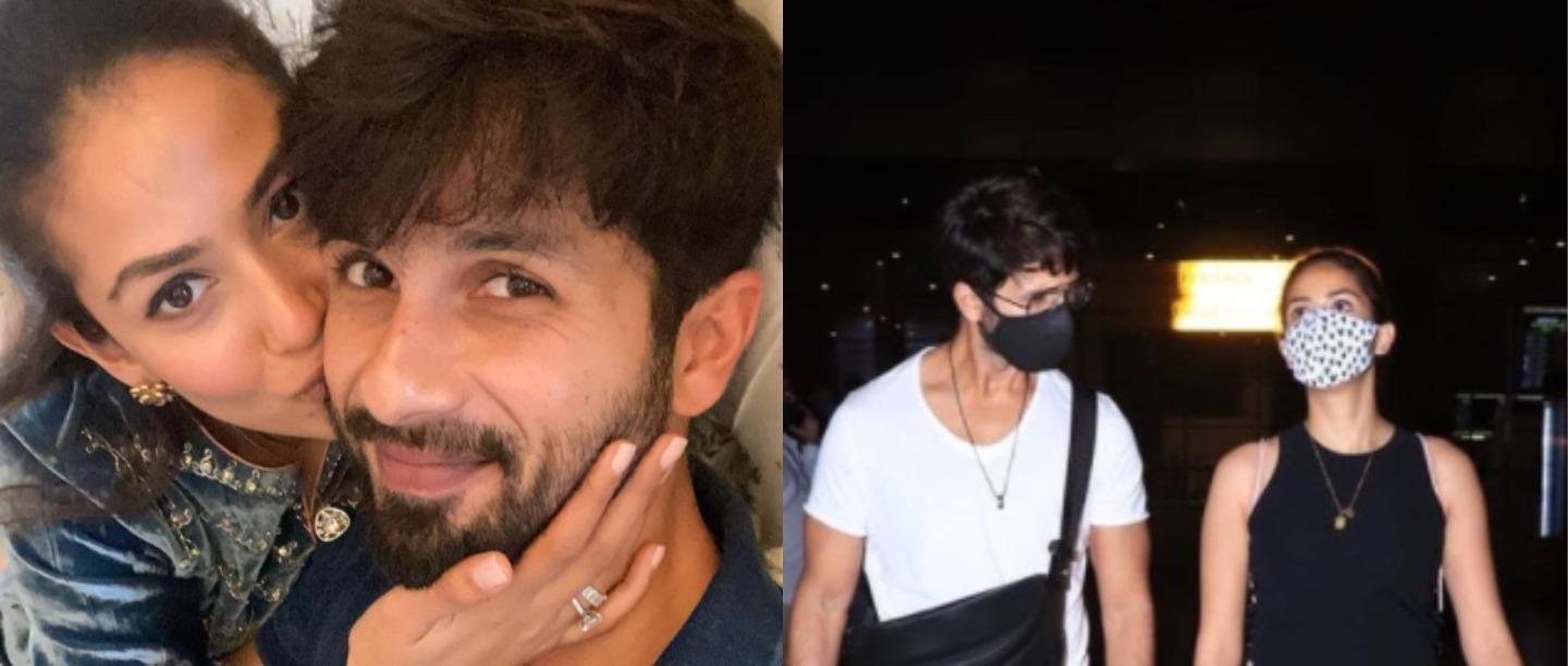 Same But Different: Shahid Kapoor-Mira Rajput Twinned In Recent Look But Here&#8217;s The Twist!