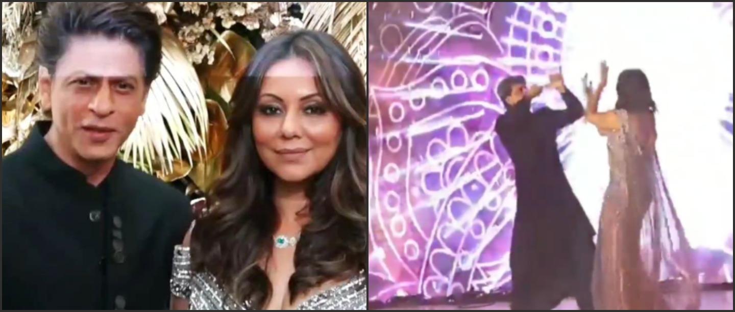 SRK &amp; Gauri&#8217;s Dance On Sadi Gali Reminds Us Of Our Fave Uncle-Aunty At A Desi Shaadi!