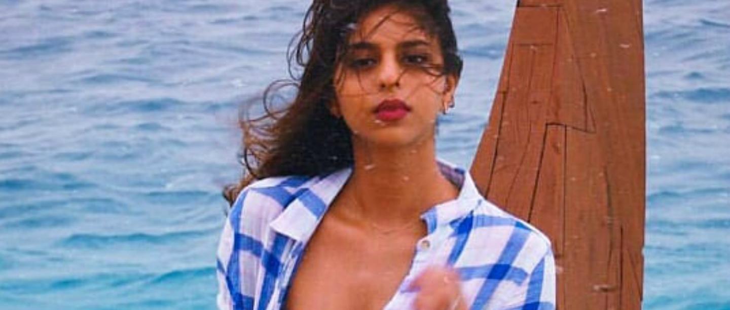 Suhana Is Making The *Mausam Haseen* In A Bandeau Top &amp; Mini Shorts