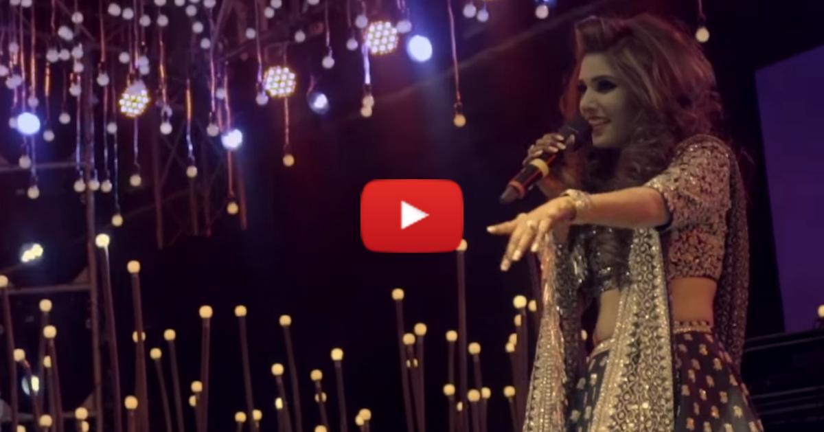 #Aww: This Singing Bride Will Make Your Heart Skip A Beat!
