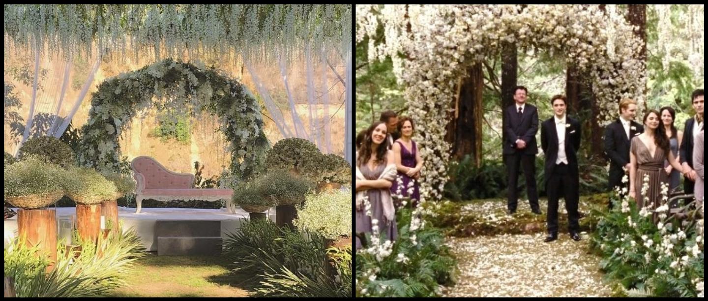 WOW: This Groom Asked For A Wedding Set Like In &#8216;Twilight&#8217; &amp; It Looked Just As Magical!