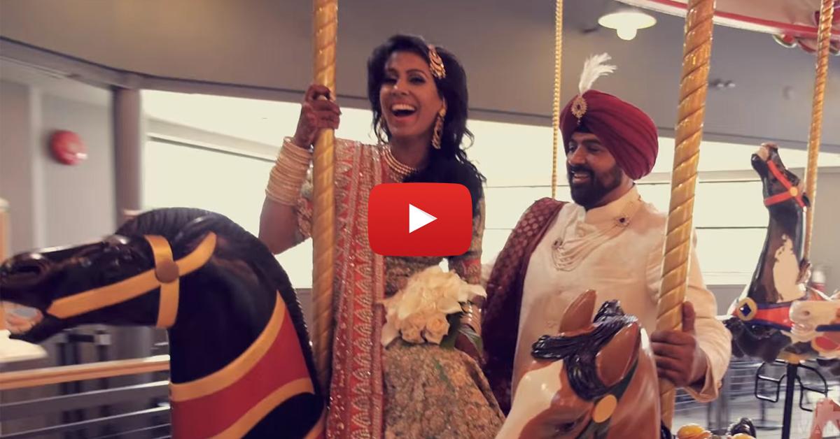 This Couple Shows You How To Have FUN At Your Wedding!!