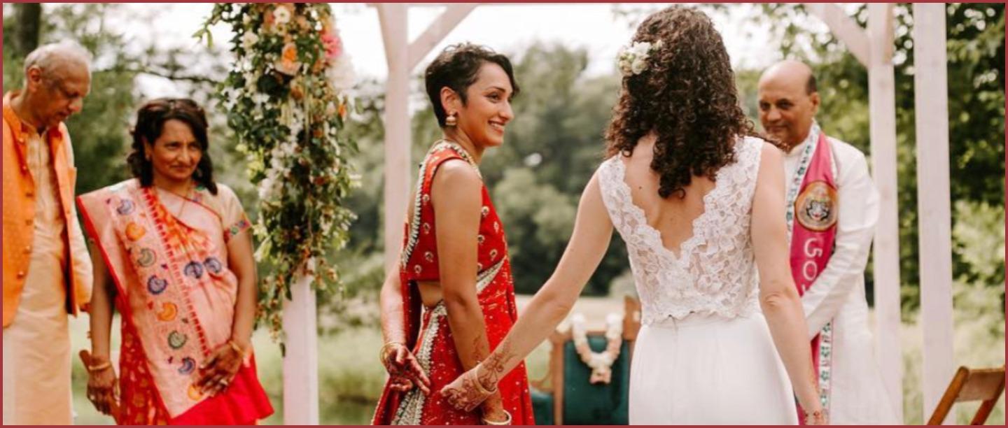 Same-Sex Couple Ties The Knot In A Gorgeous Ceremony &amp; Their Pictures Are Out Of The World