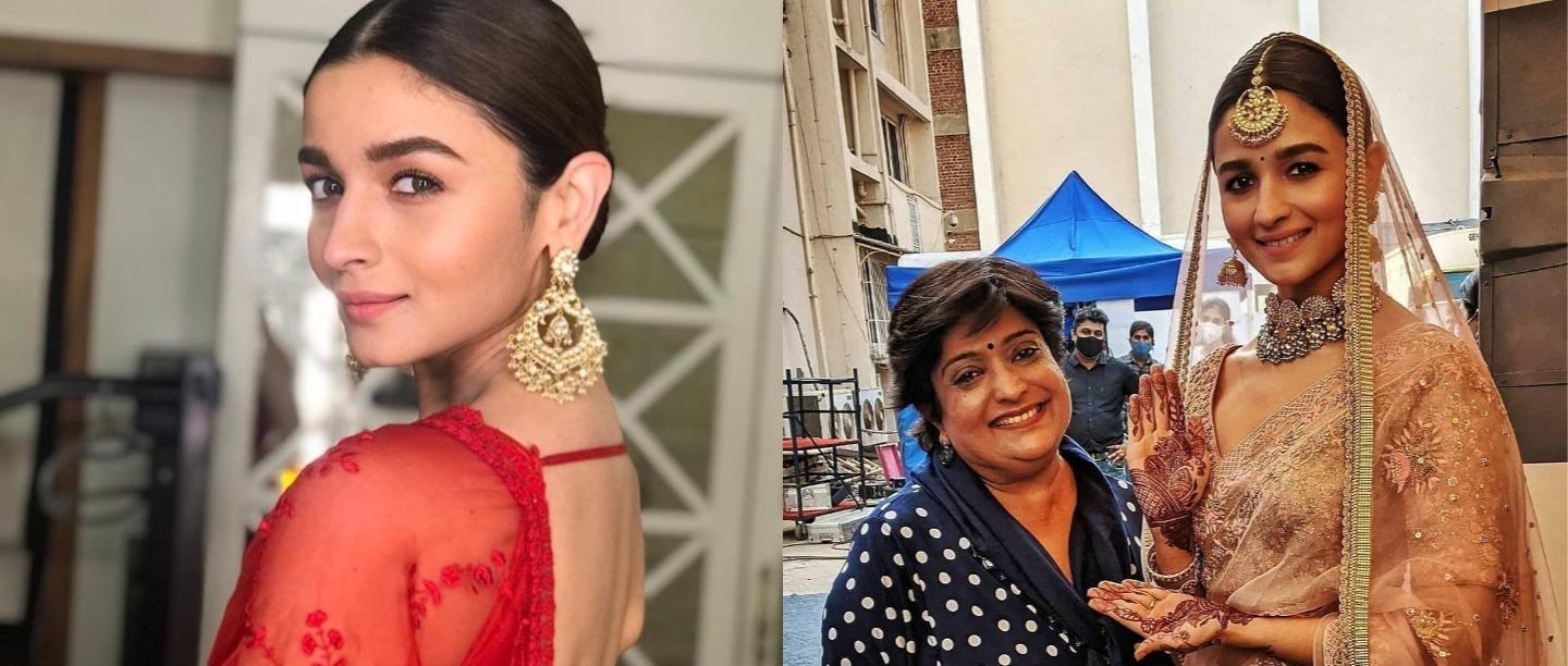 This Picture Of Alia Bhatt Dressed As A Dulhan Is Going Viral &amp; We Wonder What&#8217;s Cooking