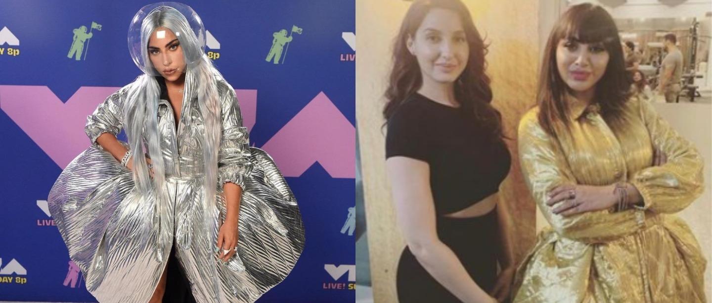 Arshi Khan Just Wore A Copy Of Lady Gaga&#8217;s Dress &amp; We&#8217;re Losing It Big Time