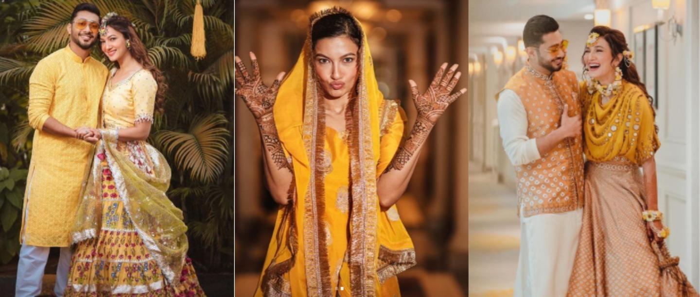 Hey Sunshine! Here&#8217;s How To Wear Yellow At Your Wedding Just Like Gauahar Khan