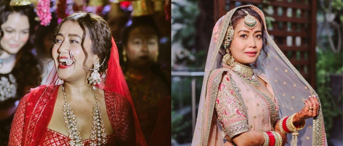 Minimal But Statement: Neha Kakkar&#8217;s MUA Spills The Beans On Her Wedding Looks