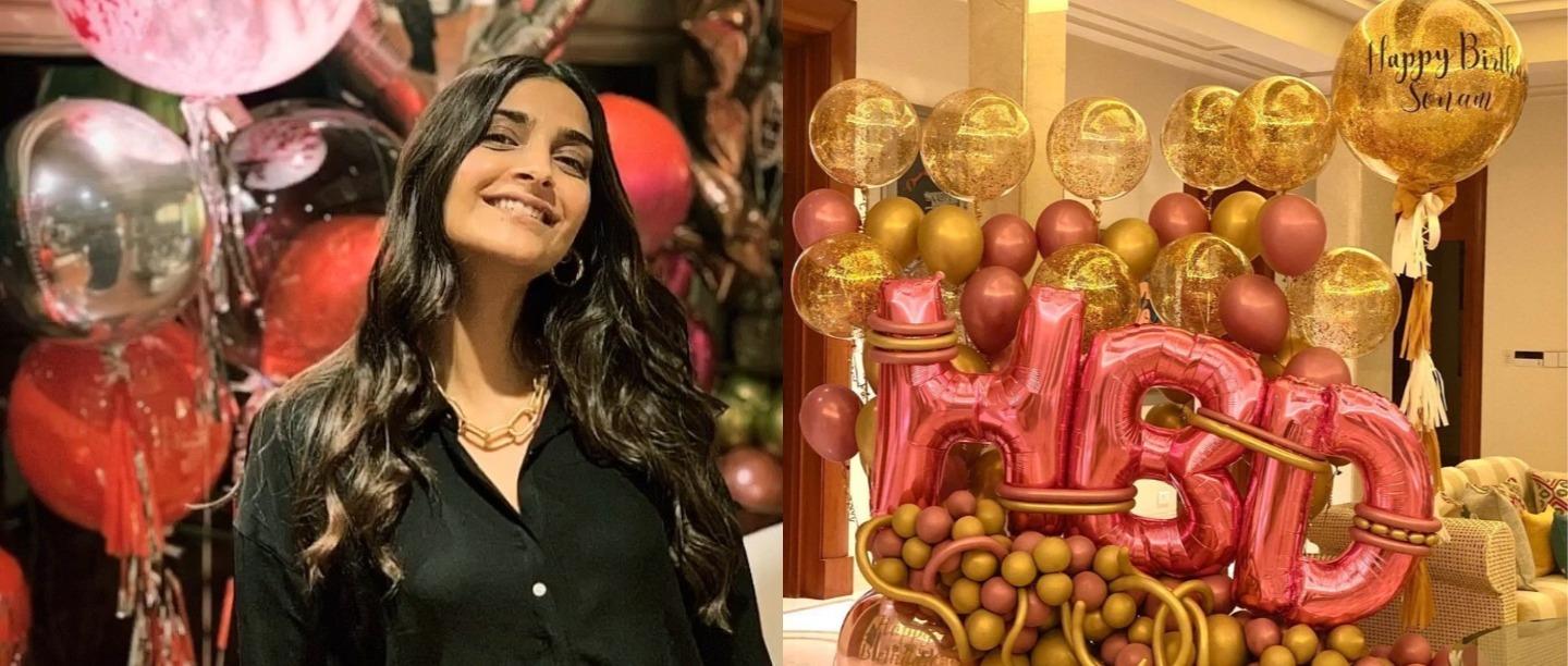 Fam, Flowers &amp; A Hilarious Photoshop: Sonam Kapoor Celebrates Her 35th In Style