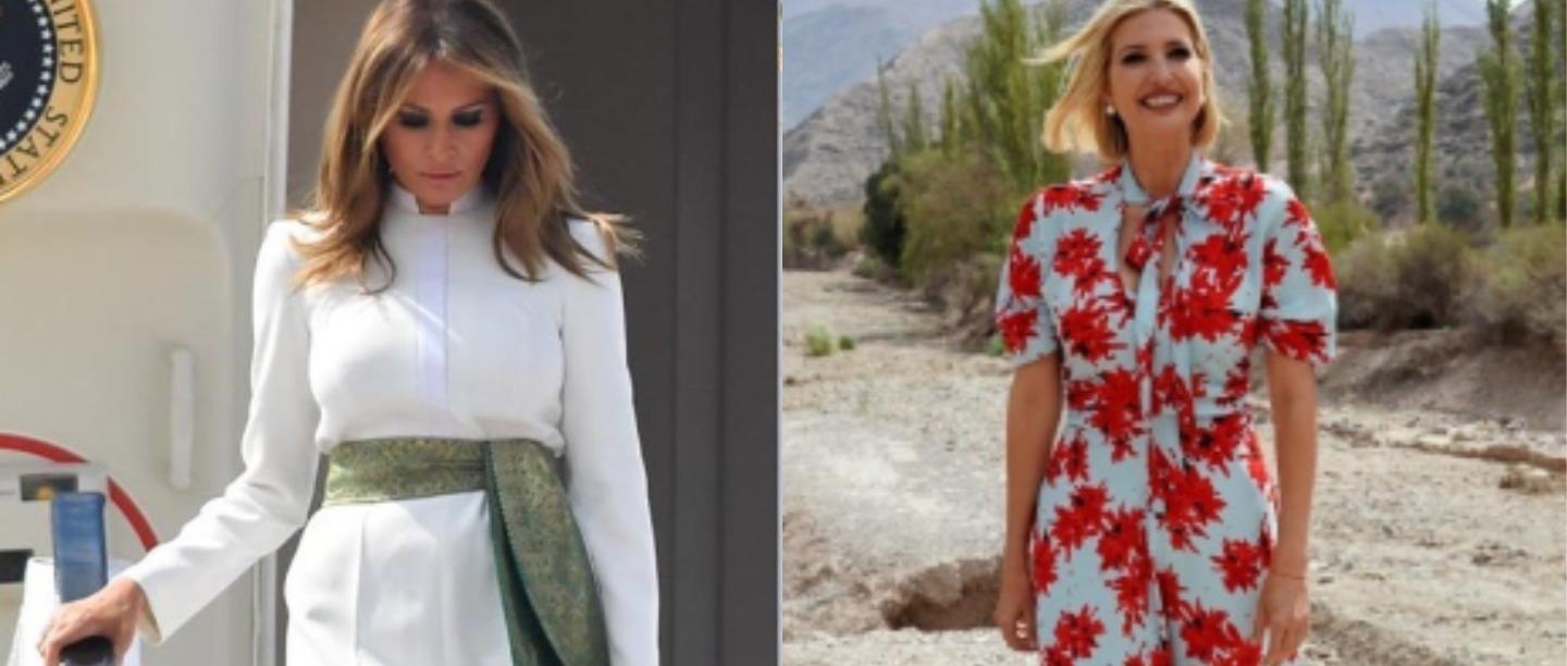 Melania &amp; Ivanka Played The &#8216;Style&#8217; Trump Card On Day 1 Of Their Trip To India &amp; Wowed Us