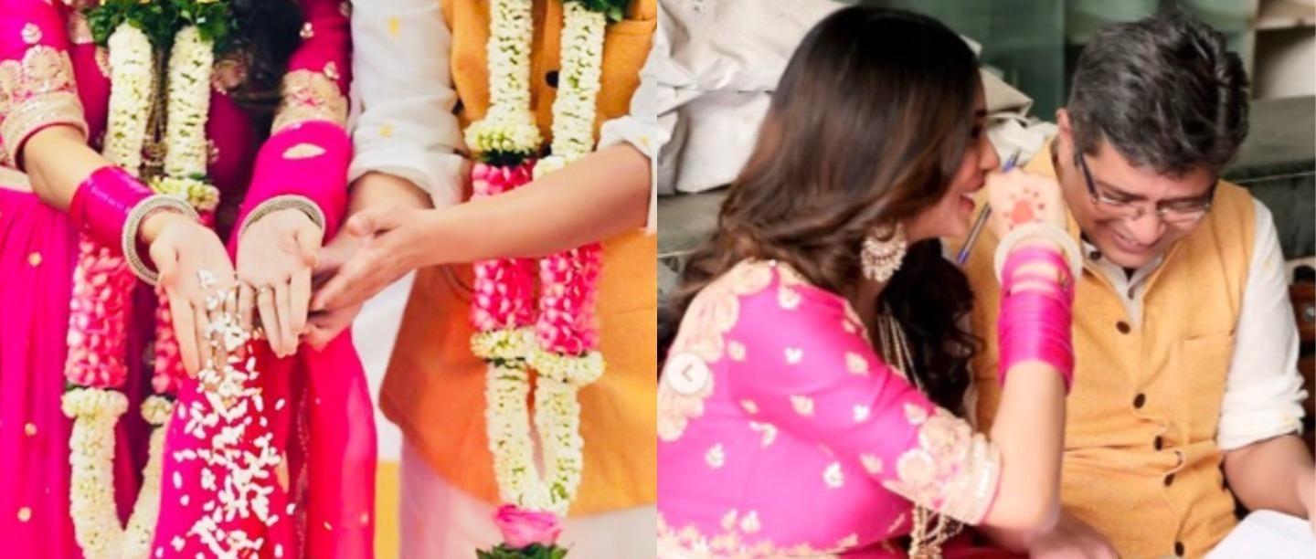 This Bollywood Writer Just Said &#8216;I Do&#8217;  &amp; We Are Bookmarking Her Gulabi Anarkali