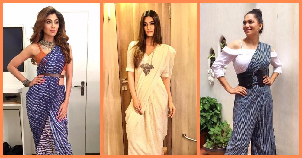 All The Saree Style Inspiration You Need To Bring In The Festivities!