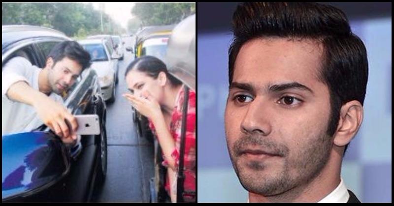 Varun Dhawan Gets Challaned By Mumbai Police For A Selfie Stunt On The Road