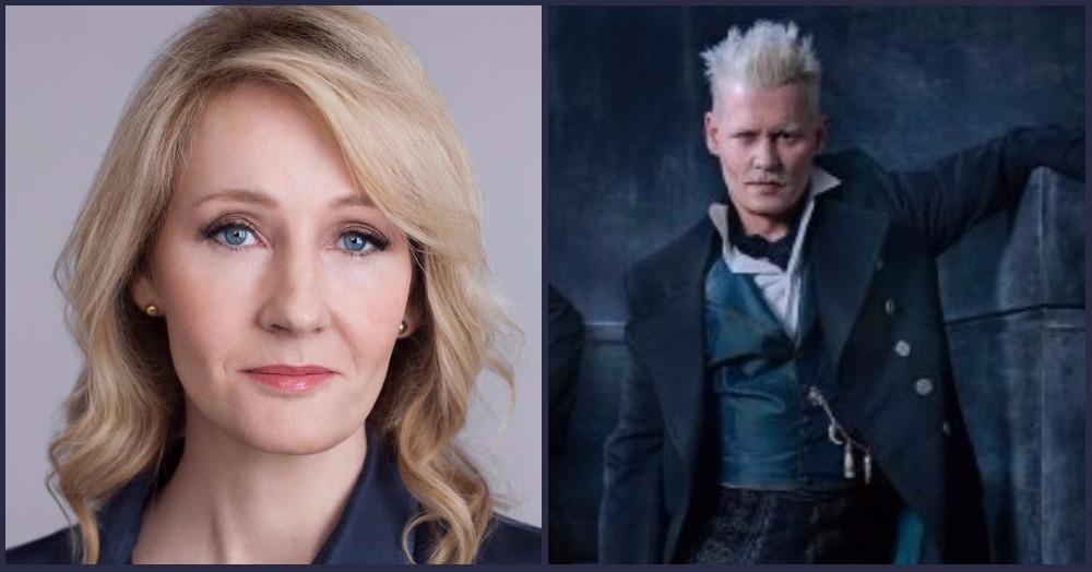 J.K. Rowling Blocks Fan For Questioning Johnny Depp’s Fantastic Beasts Casting