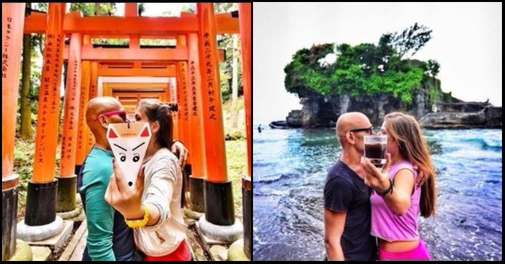 #KissIsIt: The Couple That Shares A Kiss In Every Country They Travel To!