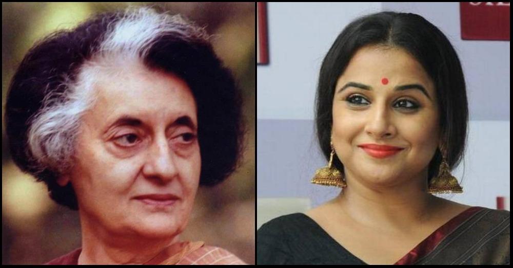 Vidya Balan Is All Set To Play Indira Gandhi &amp; We Are Here For It!