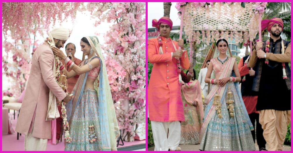 This Pastel Bridal Lehenga Is Just What *Dreams* Are Made Of!