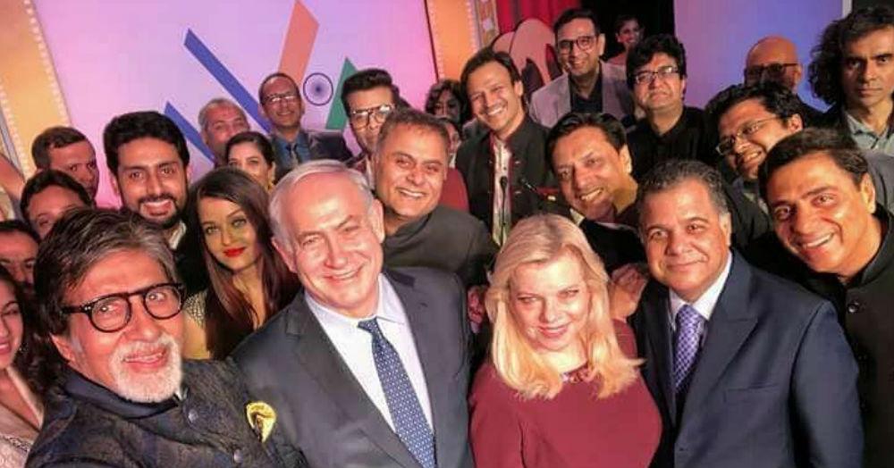 The Israeli PM Clicked An Oscars-Style Selfie With Bollywood Stars &amp; We&#8217;re Loving It!
