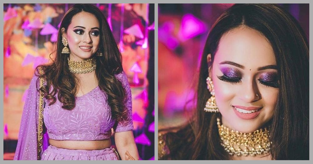 This Instagram Bride Just Gave Us An All Purple Look And OMG, It&#8217;s Gorgeous!
