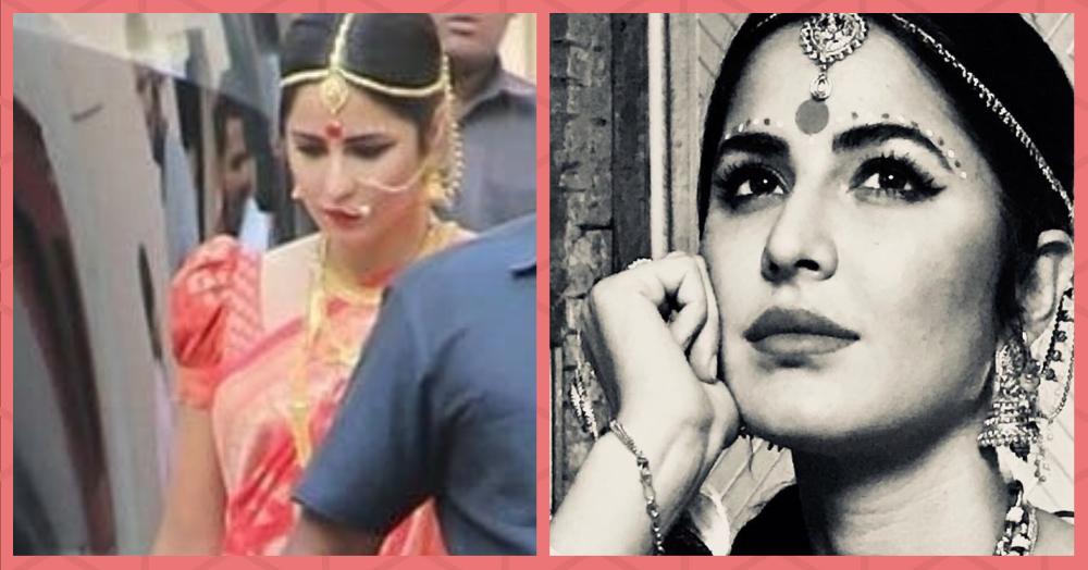 Khub Bhalo Lagche: Katrina Kaif Dressed As A Bengali Bride &amp; We LOVE It!