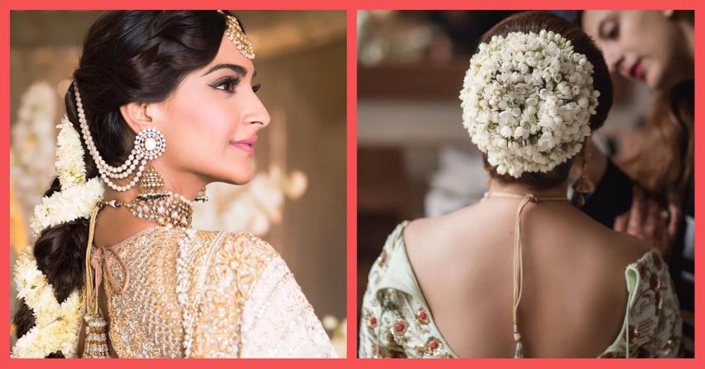 14 Beautiful Ways To Style The Traditional Gajra On Your Wedding Day!