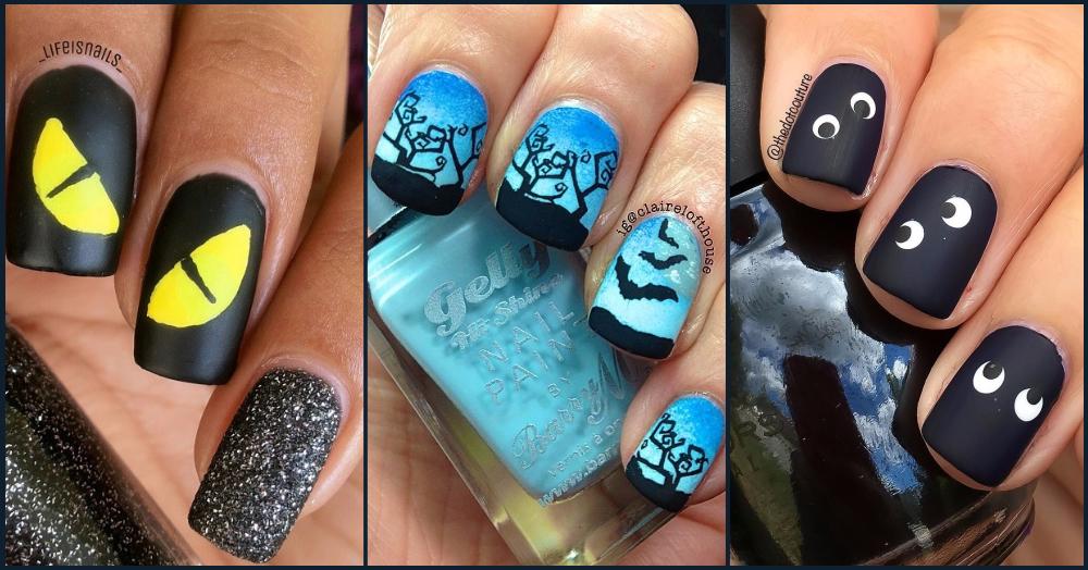 Scratch That: Try These Last Minute Spooky Nail Art Ideas For Halloween!