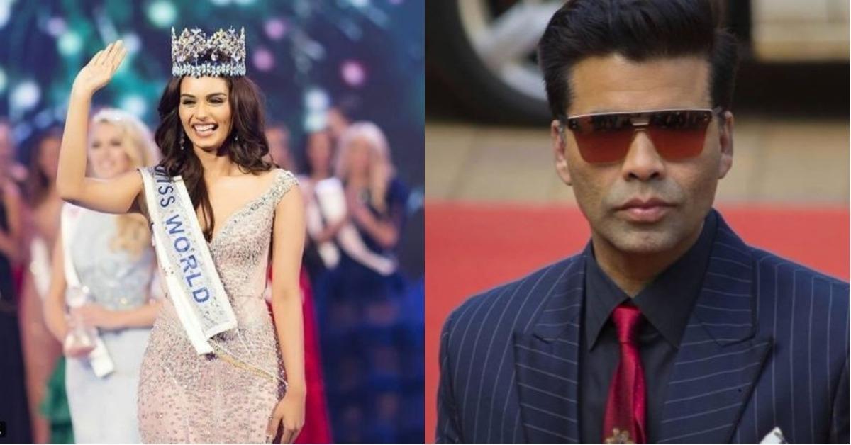 Manushi Chillar Might Go From Miss World To Student Of The Year 2, Thanks To Karan Johar