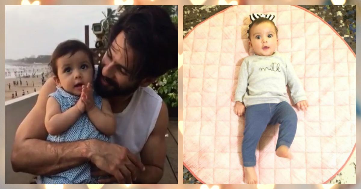7 Pics Of Shahid &amp; Mira’s Baby That’ll Make You Go ‘Aww’!