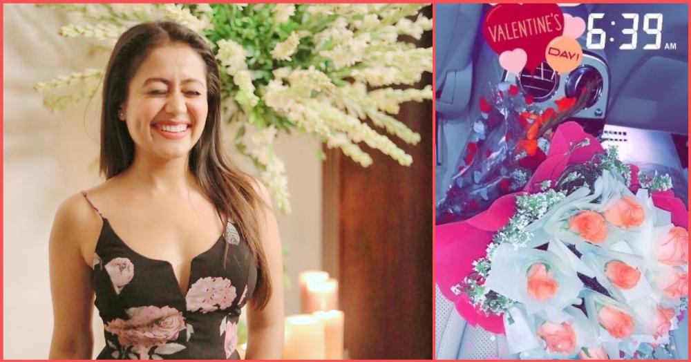 Neha Kakkar Receives A Surprise On Valentine&#8217;s Day And No, It&#8217;s NOT From Ex  BF Himansh Kohli