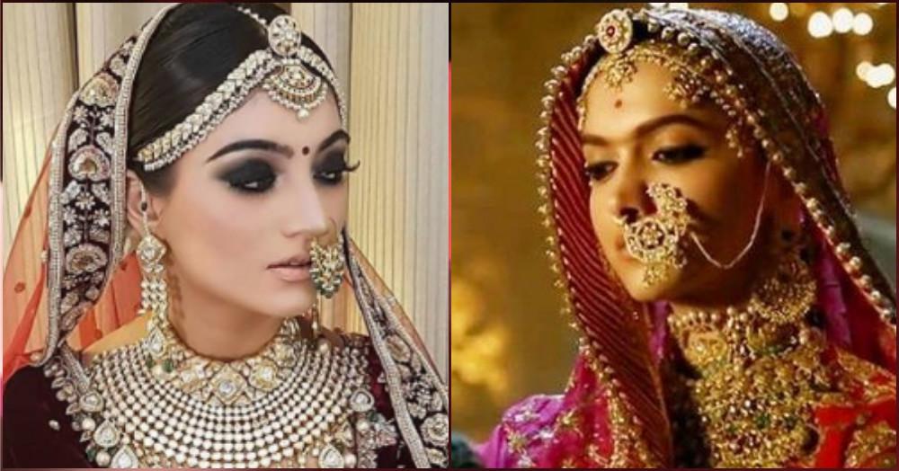 Forget Padmavati, This Bride&#8217;s *Stunning* Wedding Jewellery Will Leave You Spellbound!