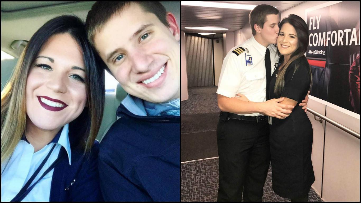 This Pilot Proposed To His Air Hostess Girlfriend In The Flight &amp; It Was Super Sweet!