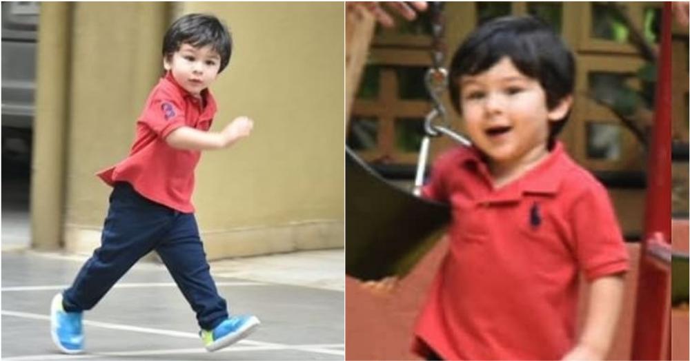 Taimur&#8217;s Excitement When He Looks At Swings Is Equal To Ours When We Look At Him