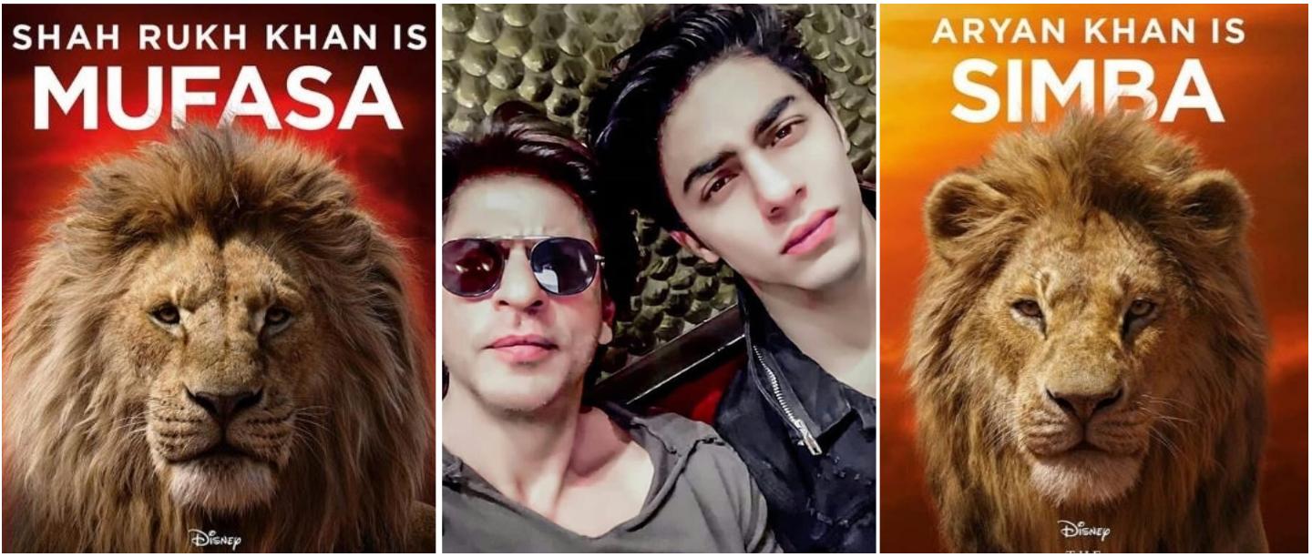 Lion King Teaser: Twitterati Can&#8217;t Get Over How Similar SRK &amp; Son Aryan&#8217;s Voices Sound