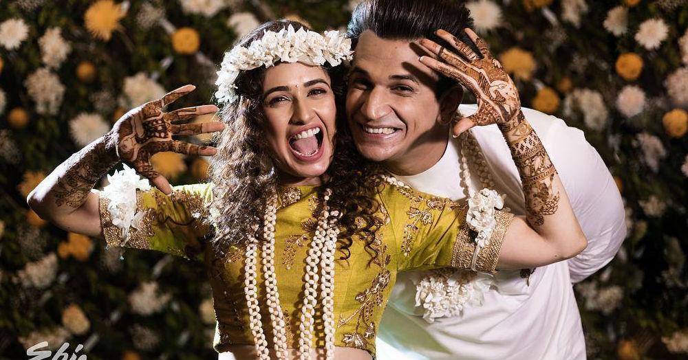 Yuvika&#8217;s Prince Has Arrived And Here Are All The Pictures From Their Mehendi &amp; Engagement!