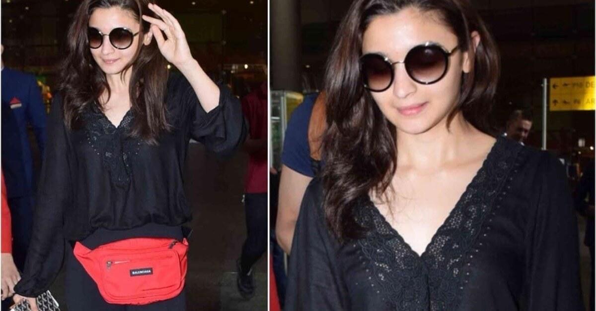 Alia Bhatt&#8217;s Latest Airport Look Shows Us How NOT To Style A Belt Bag
