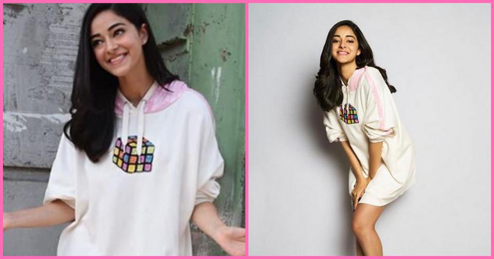 Pretty In Pink: Ananya Pandey&#8217;s No-Pants Hoodie Look Is The Highlight Of Our Feed Today