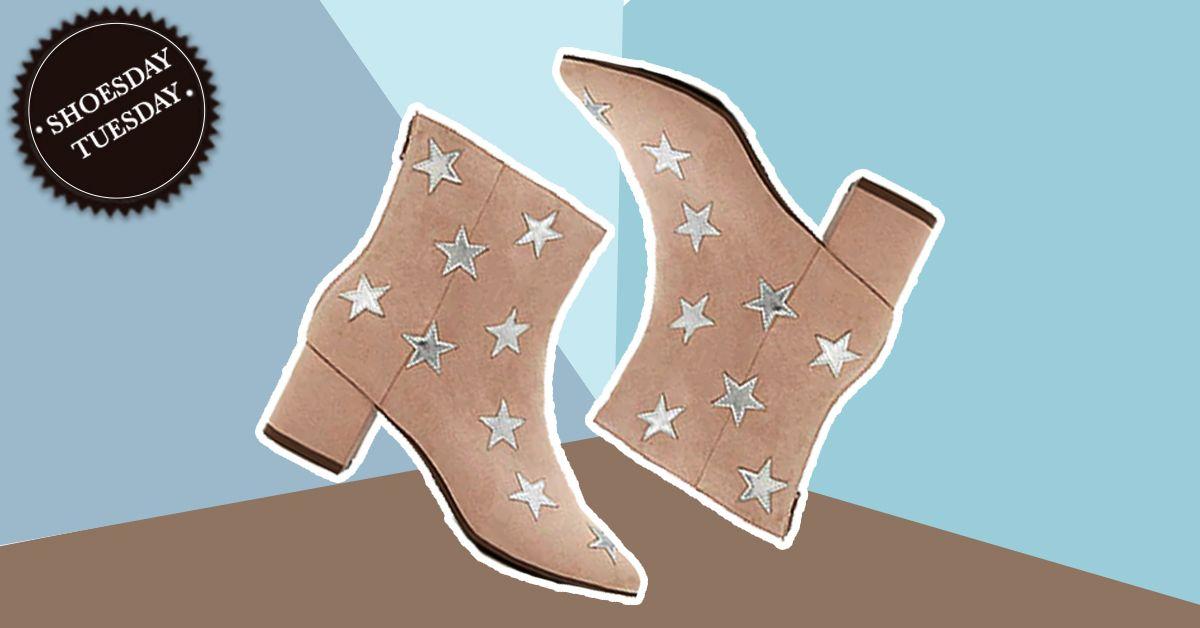 #ShoesdayTuesday: Wear Stars On Your Feet With These Ankle Boots!