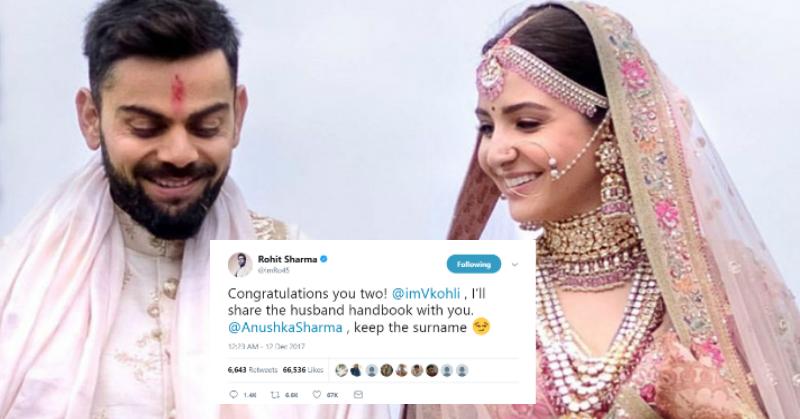 Anushka Finally Replies To Rohit Sharma’s ‘Marriage Advice’