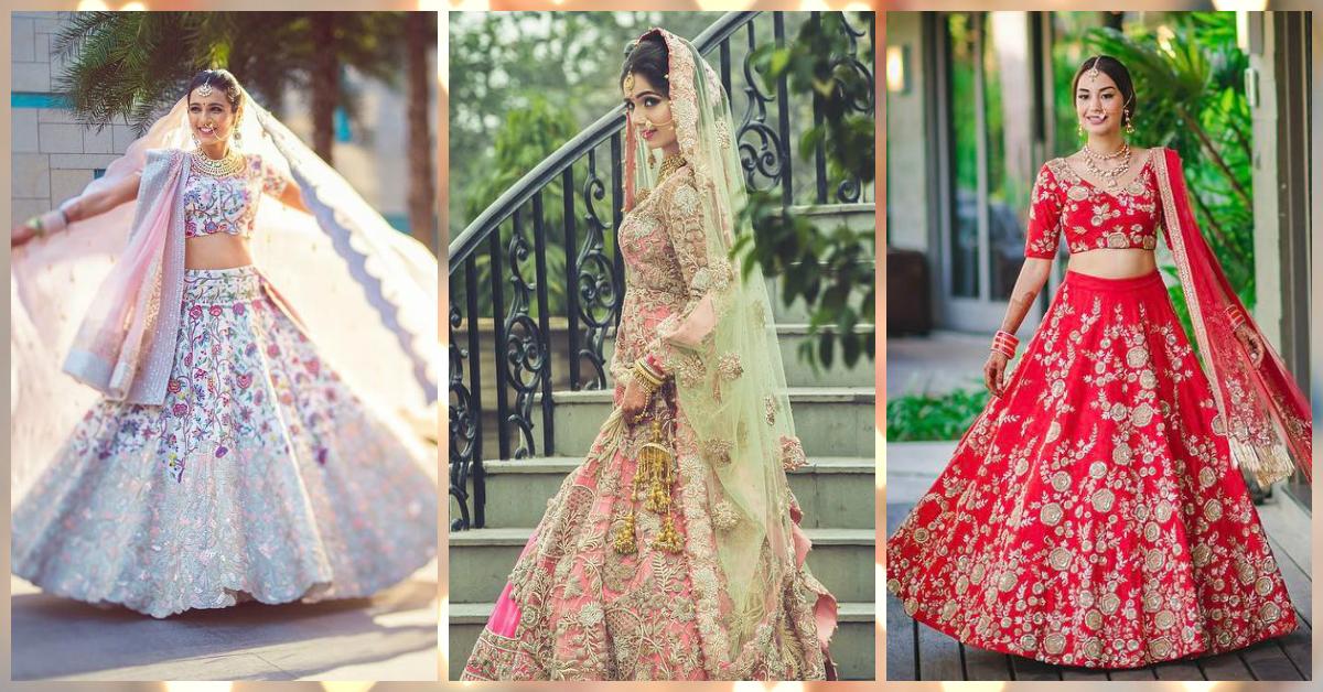 Just 25 Photos Of Bridal Lehengas That Are Way Too Gorgeous!