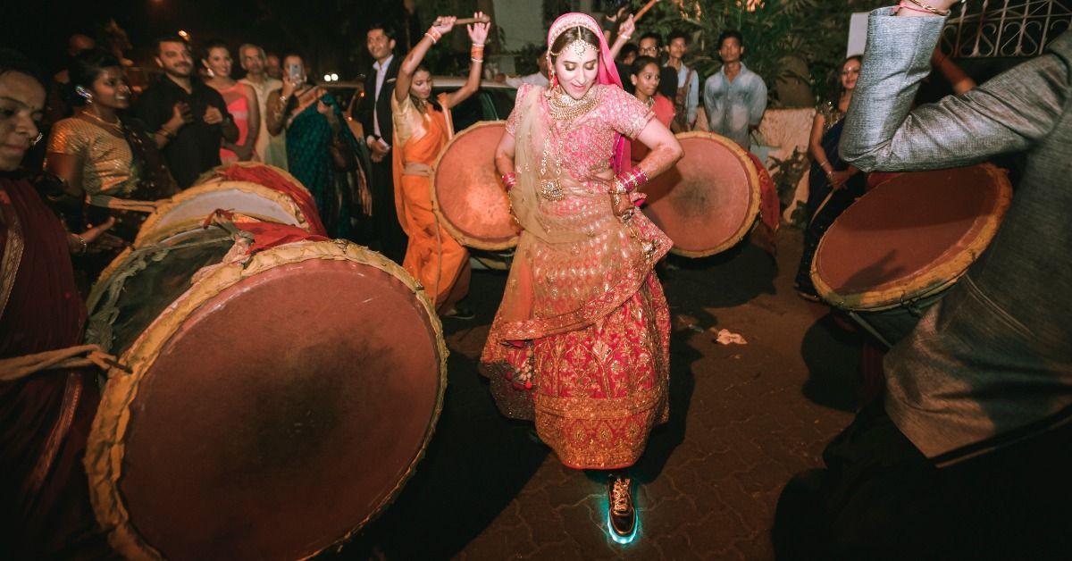 Meet The Bride Who Sold Her Wedding, Had Her Own Baraat &amp; Rented All Her Outfits!