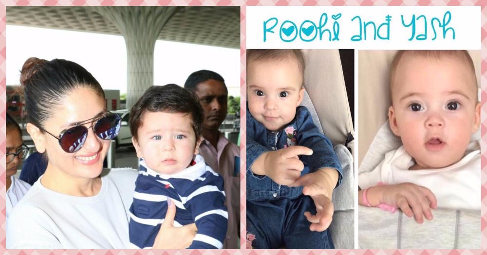 Just 5 Adorable Pictures Of Celeb Babies That’ll Make You Go ‘Aww!’
